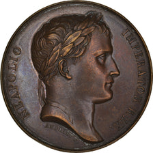 France, Médaille, Napoleon I, Visit of Toulouse, Commemorative, 1808, SUP