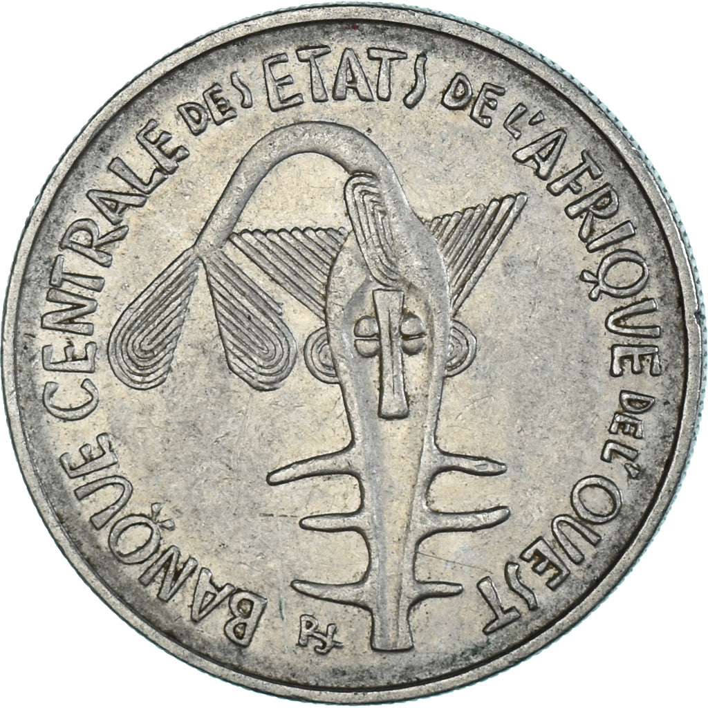 Münze, West African States, 100 Francs, 1970