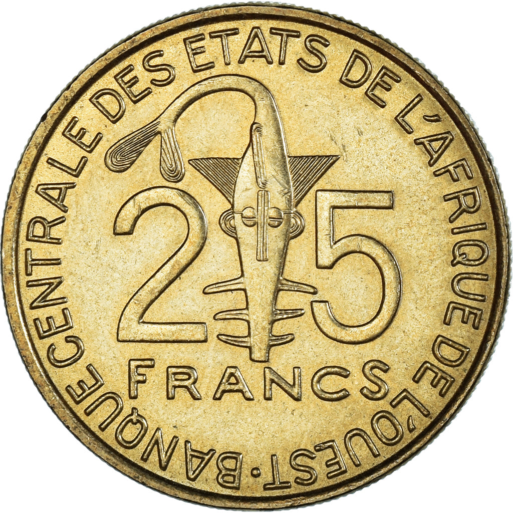 Monnaie, Communauté économique des États de l'Afrique de l'Ouest, 25 Francs