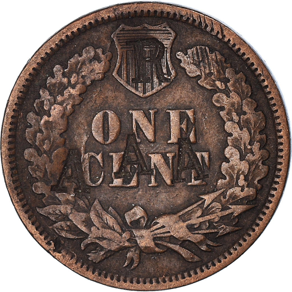 Moneta, Stati Uniti, Indian Head, Cent, 1905, Philadelphia, MB, Bronzo, KM:90a
