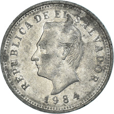 Moneta, El Salvador, 5 Centavos, 1984