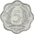 Coin, East Caribbean States, 5 Cents, 1989