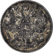 Coin, Russia, Nicholas II, 15 Kopeks, 1911, Saint-Petersburg, VF(20-25), Silver