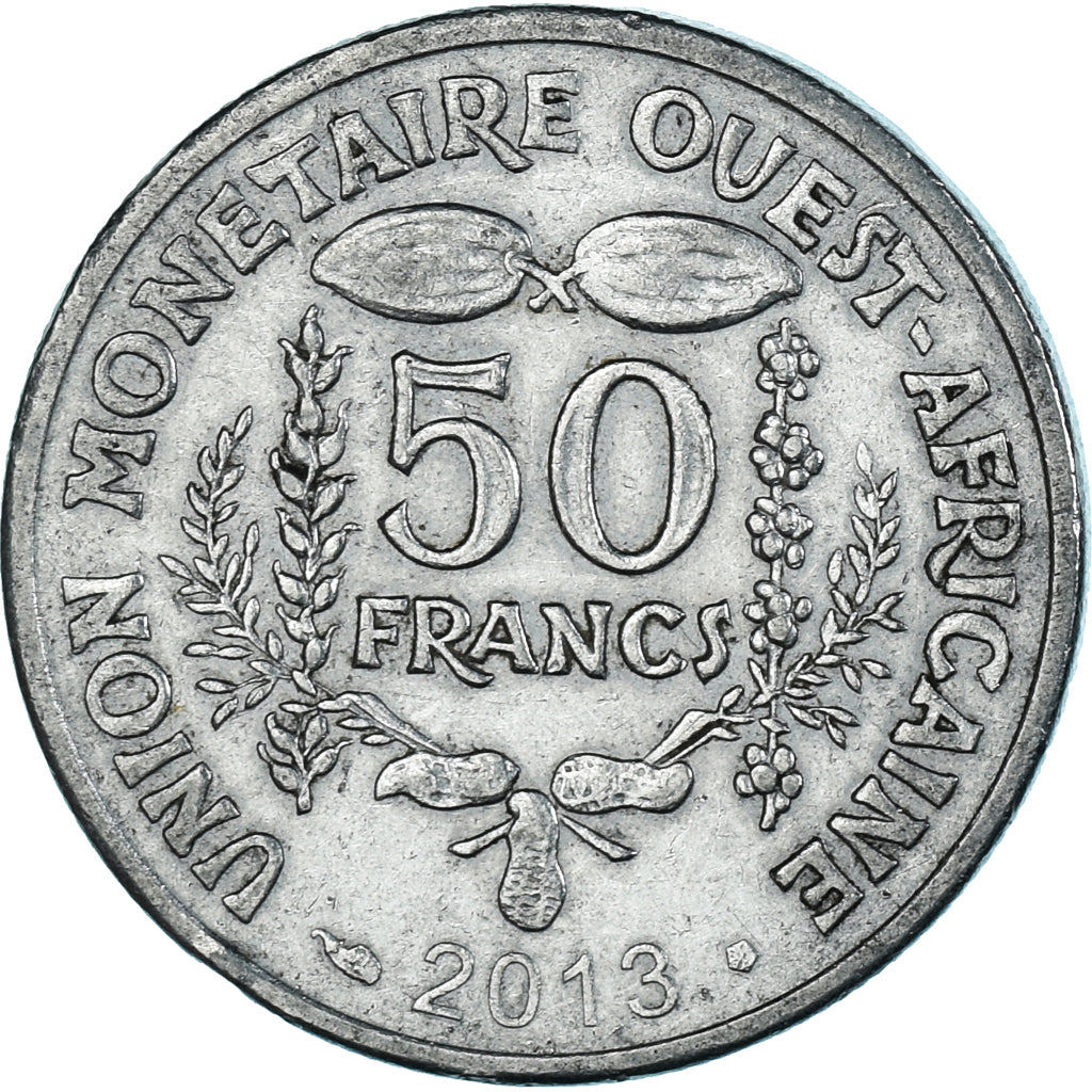 Coin, West African States, 50 Francs, 2013