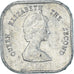 Monnaie, Etats des caraibes orientales, 2 Cents, 1989