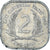 Moneda, Estados del Caribe Oriental , 2 Cents, 1989