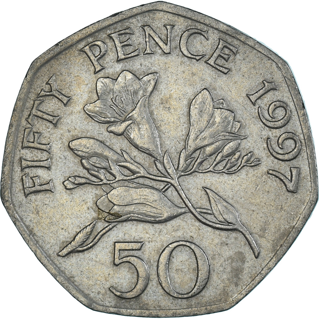 Monnaie, Guernesey, 50 Pence, 1997