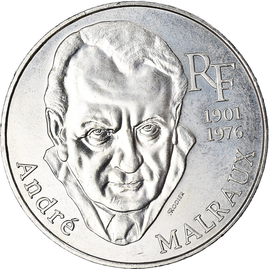 Monnaie, France, André Malraux, 100 Francs, 1997, Pessac, SUP, Argent