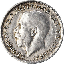 Monnaie, Grande-Bretagne, George V, 3 Pence, 1917, British Royal Mint, TB