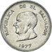 Coin, El Salvador, 25 Centavos, 1977