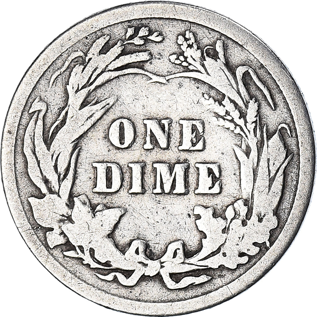 Moneta, Stati Uniti, Barber Dime, Dime, 1914, Philadelphia, MB, Argento, KM:113
