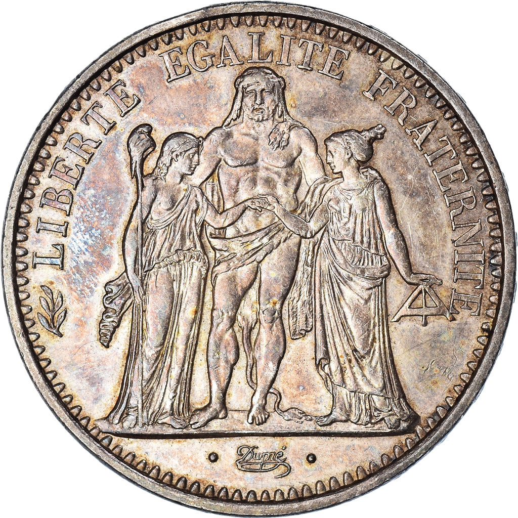 Coin, France, Hercule, 10 Francs, 1966, Paris, EF(40-45), Silver, KM:932
