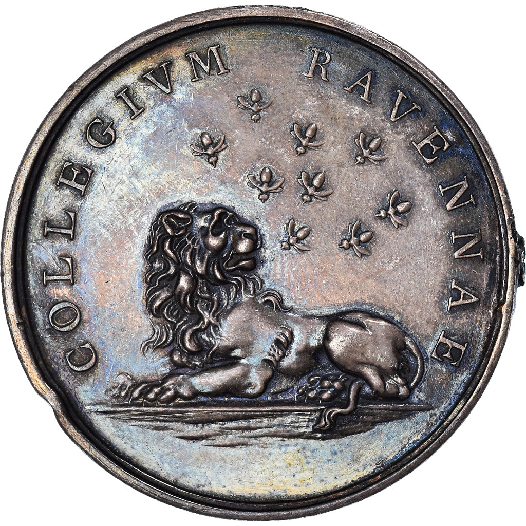 Italy, Medal, Ravenna, Arts & Culture, 1850, EF(40-45), Silver