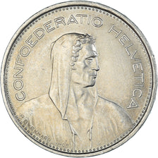Monnaie, Suisse, 5 Francs, 1968