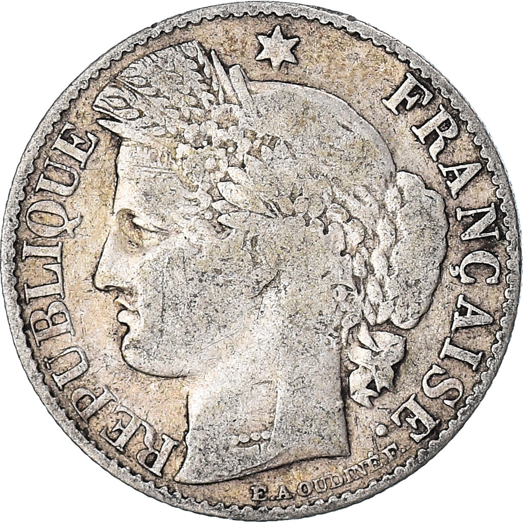 Coin, France, Cérès, 50 Centimes, 1895, Paris, VF(20-25), Silver, KM:834.1