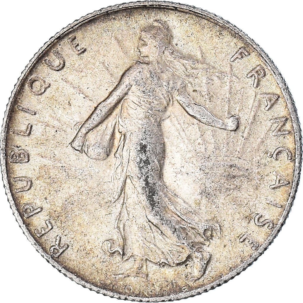 Münze, Frankreich, Semeuse, 50 Centimes, 1918, Paris, SS, Silber, KM:854