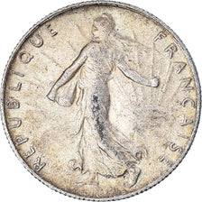 Münze, Frankreich, Semeuse, 50 Centimes, 1918, Paris, SS, Silber, KM:854