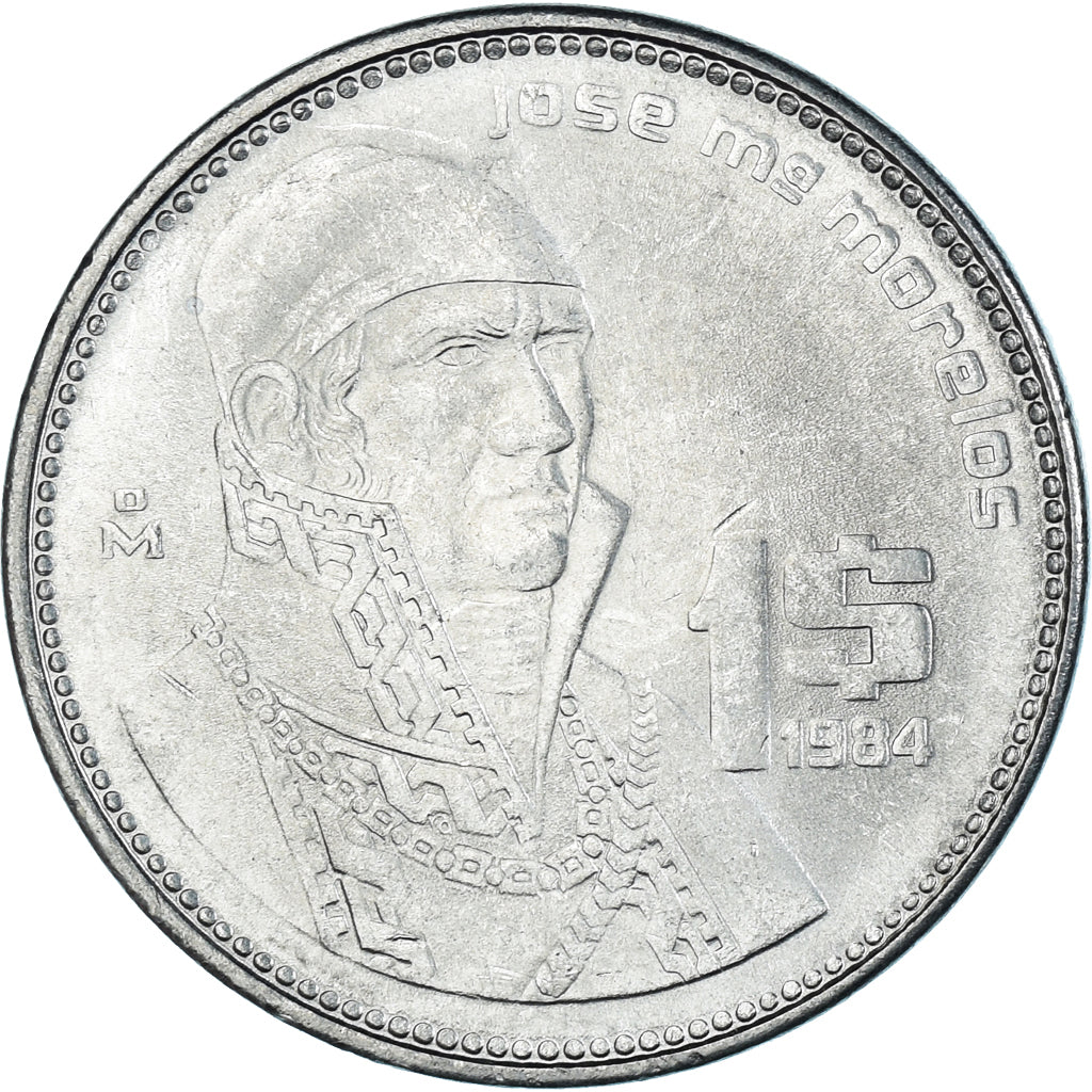 Coin, Mexico, Peso, 1984