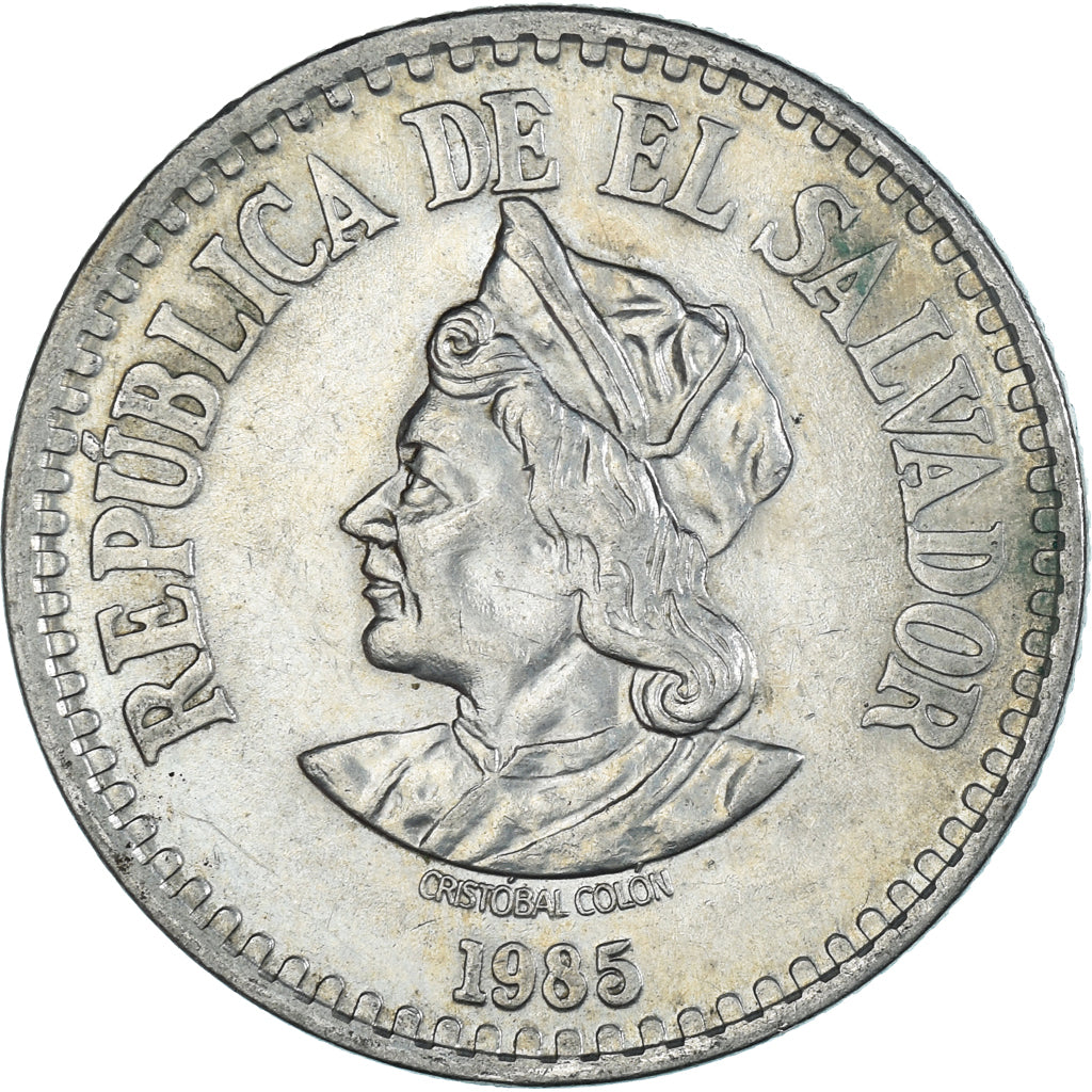 Moneda, El Salvador, Colon, 1985
