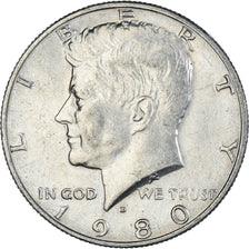 Moneta, Stati Uniti, Half Dollar, 1980