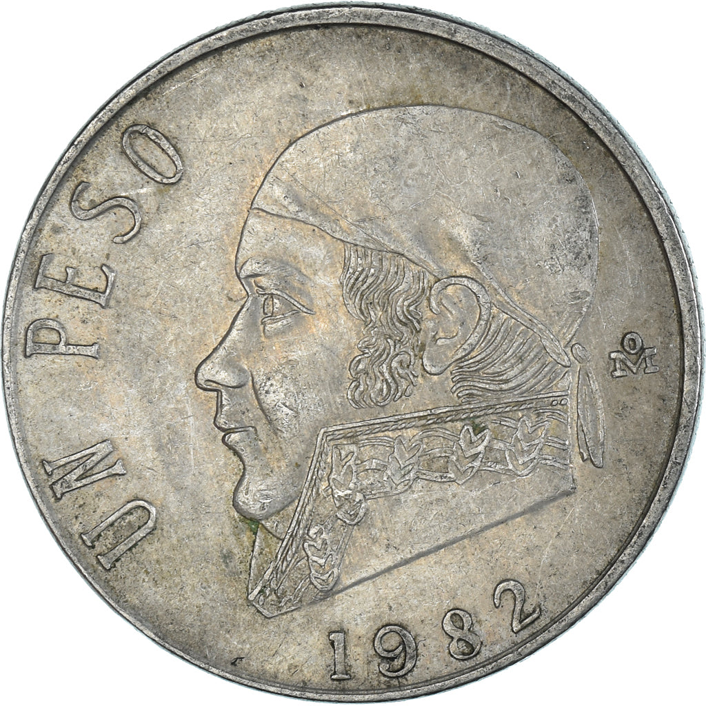 Moneta, Mexico, Peso, 1982