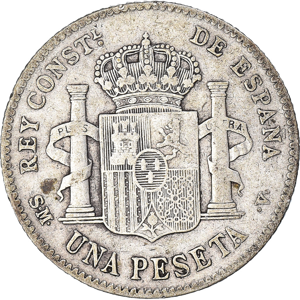 Münze, Spanien, Alfonso XIII, Peseta, 1903, Madrid, S+, Silber, KM:721