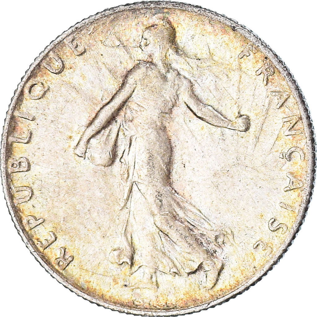 Monnaie, France, Semeuse, 50 Centimes, 1919, Paris, TTB, Argent, Gadoury:420