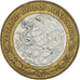 Coin, Mexico, 10 Nuevo Pesos, 1993
