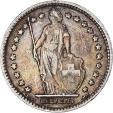 Moneda, Suiza, Helvetia, Franc, 1903, Bern, BC+, Plata, KM:24