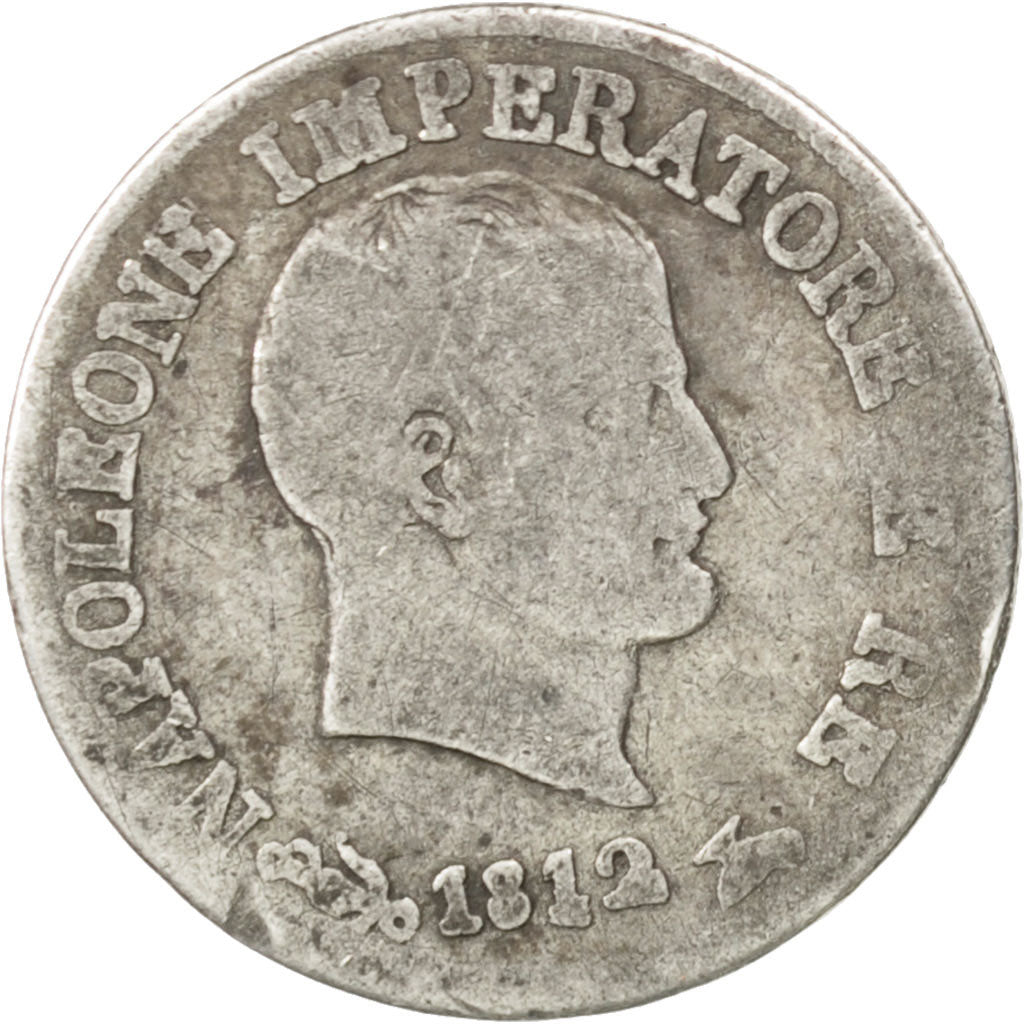 STATI ITALIANI, KINGDOM OF NAPOLEON, Napoleon I, 10 Soldi, 1812, Venice, MB,...