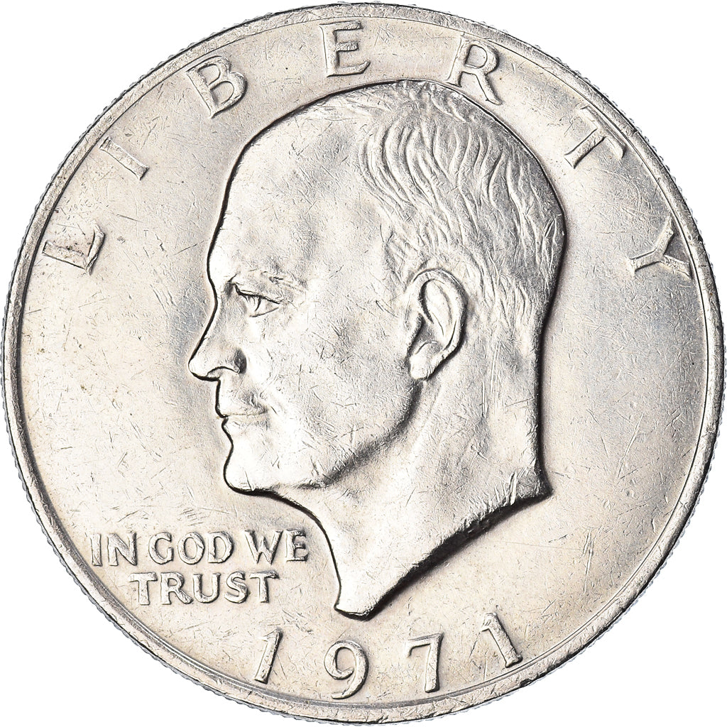 Coin, United States, Eisenhower, Dollar, 1971, Philadelphia, EF(40-45)