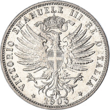 Monnaie, Italie, Vittorio Emanuele III, 25 Centesimi, 1903, Rome, SUP, Nickel