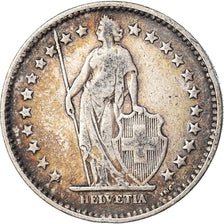 Coin, Switzerland, 2 Francs, 1914, Bern, EF(40-45), Silver, KM:21
