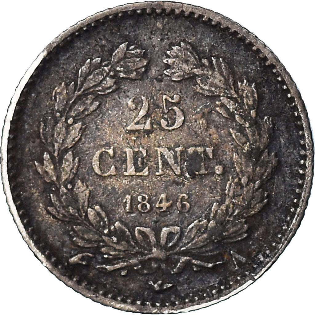 Coin, France, Louis-Philippe I, 25 Centimes, 1846, Paris, VF(20-25), Silver