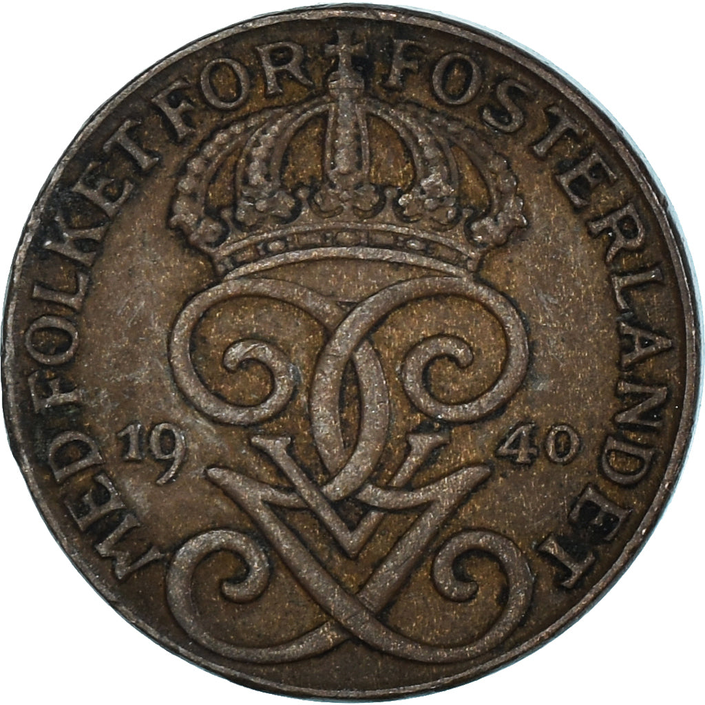 Monnaie, Suède, Krona, 1940