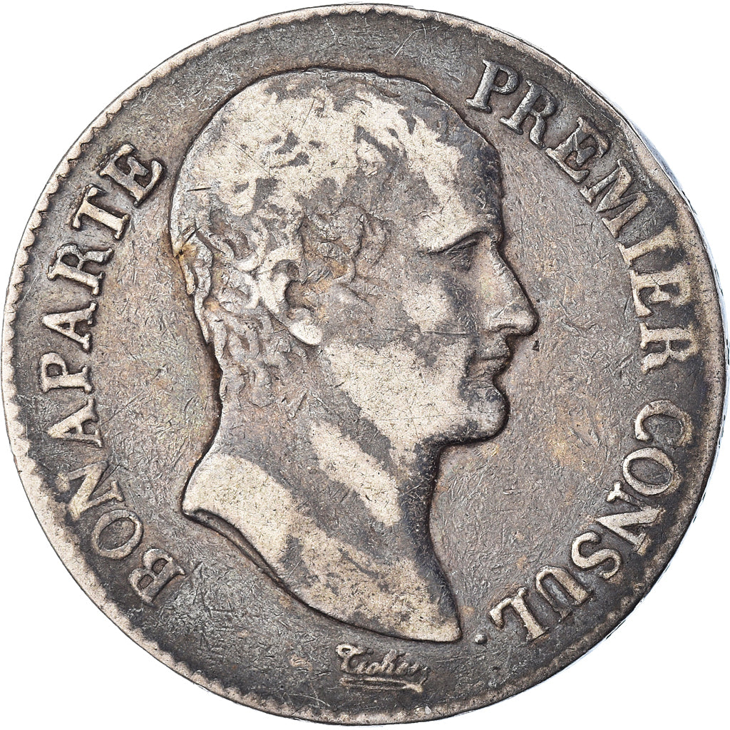 Monnaie, France, Bonaparte Premier Consul, 5 Francs, 1803 (An XI), Paris, B+