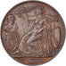 Belgio, medaglia, Module de 5 centimes, Léopold Ier, Inauguration du Roi