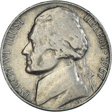 Coin, United States, 5 Cents, 1967