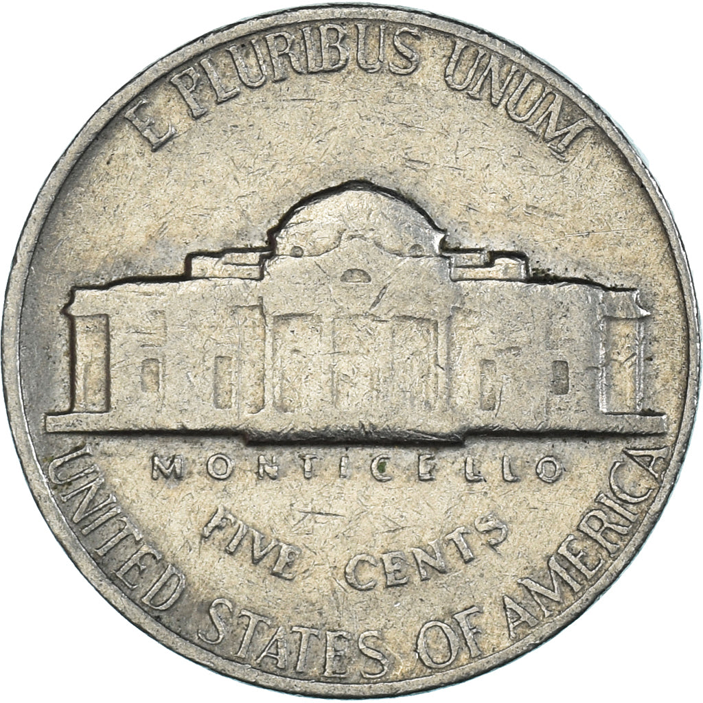 Coin, United States, 5 Cents, 1967