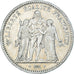 Moneta, Francia, Hercule, 5 Francs, 1848, Paris, MB+, Argento, KM:756.1