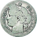Moneta, Francia, Cérès, 2 Francs, 1871, Bordeaux, B, Argento, KM:817.2