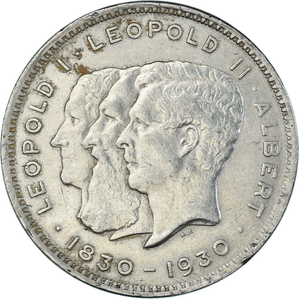 Monnaie, Belgique, 10 Francs-10 Frank, Deux / Twee Belgas, 1930