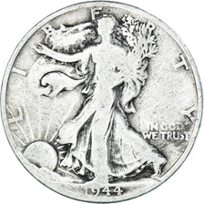 Münze, Vereinigte Staaten, Walking Liberty, Half Dollar, 1944, Denver, S