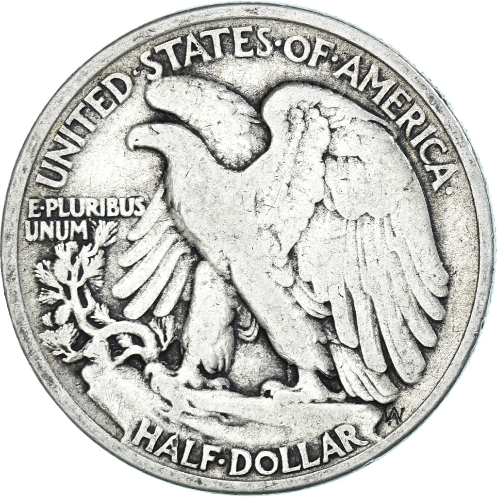 Münze, Vereinigte Staaten, Walking Liberty, Half Dollar, 1943, Philadelphia