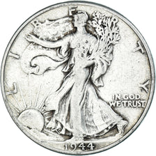 Moneta, Stati Uniti, Walking Liberty, Half Dollar, 1944, Philadelphia, BB