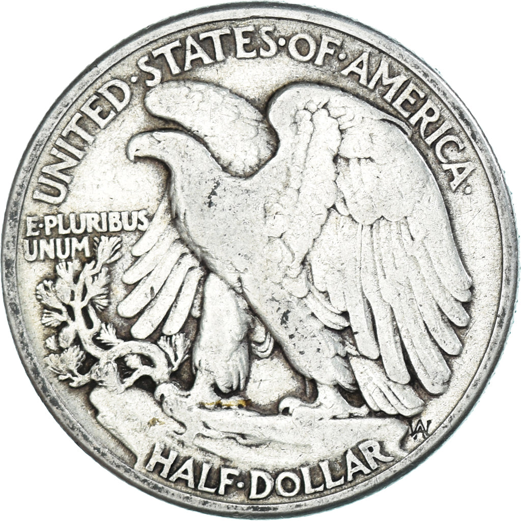 Moneta, Stati Uniti, Walking Liberty, Half Dollar, 1944, Philadelphia, BB