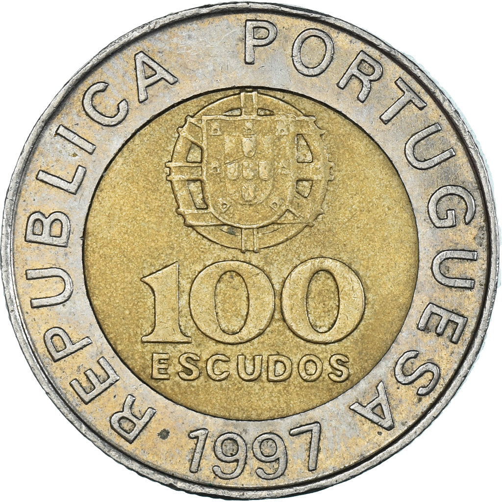 Munten, Portugal, 100 Escudos, 1997