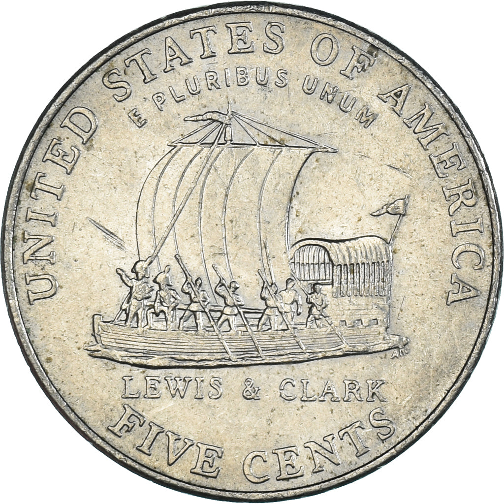 Moneta, USA, 5 Cents, 2004