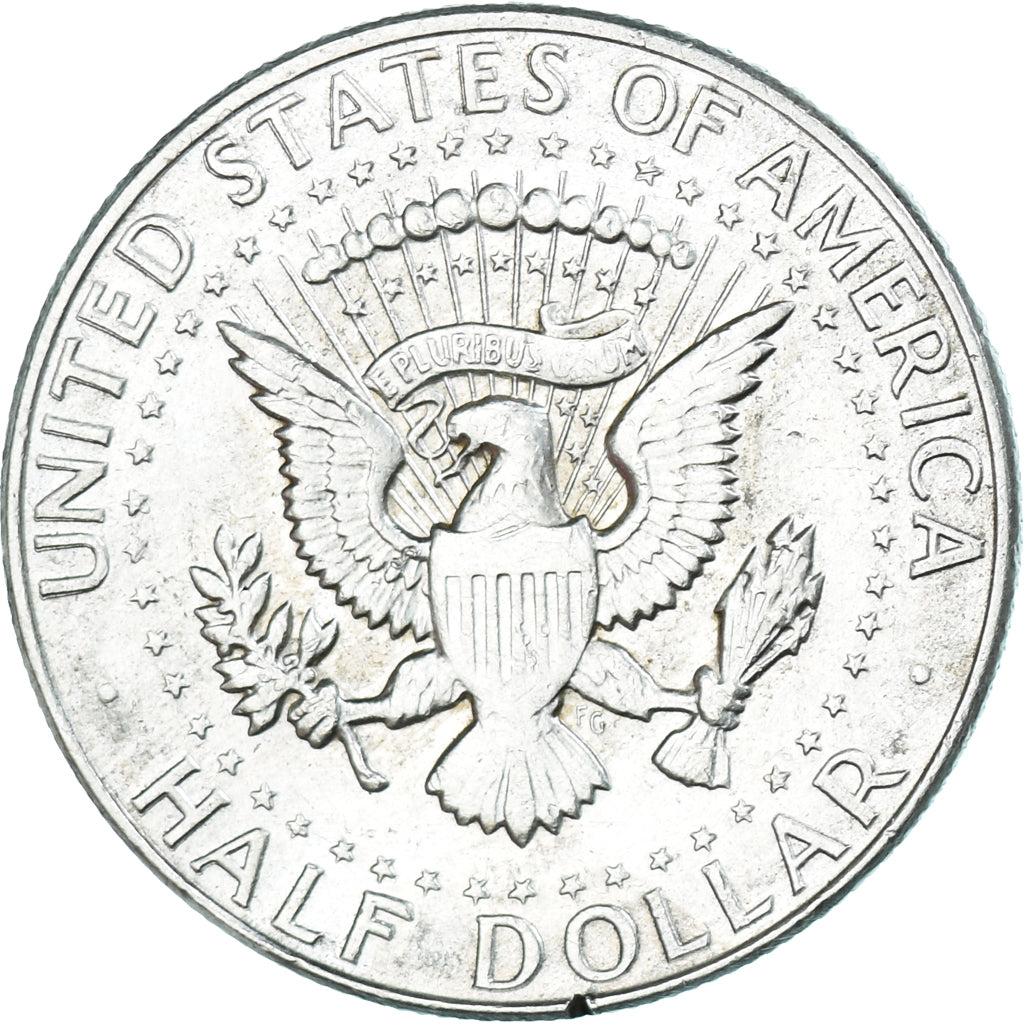 Coin, United States, John F. Kennedy, Half Dollar, 1968, Denver, AU(50-53)