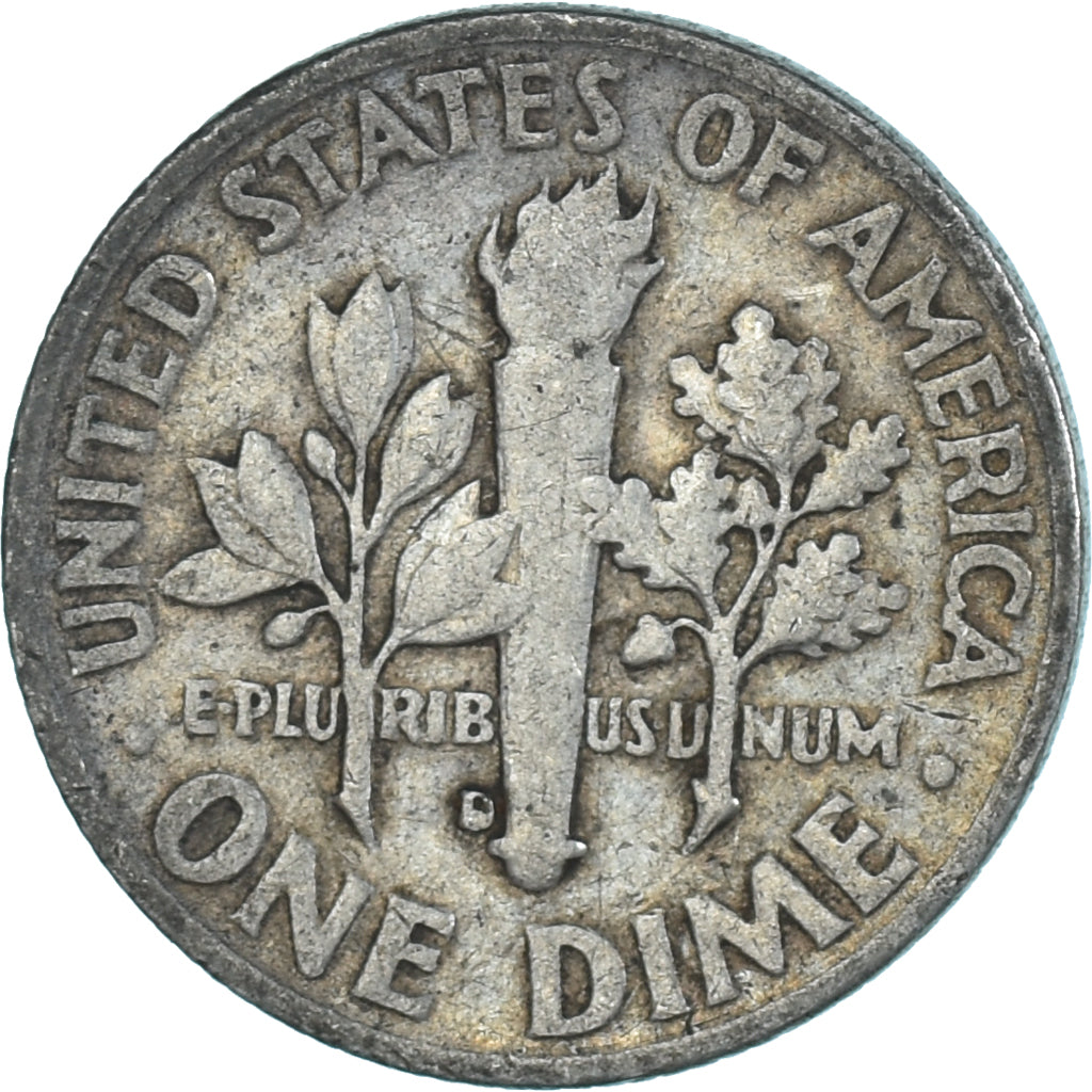 Moneda, Estados Unidos, Dime, 1953